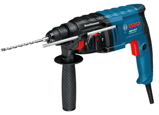 Picture of Bosch GBH 2-20D 110v 650w 20mm 3 Mode SDS Plus Combination Drill 1300rpm 4980bpm 1.7 Joules 2.3kg