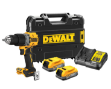 Picture of DEWALT DCD805E2T-GB 18V BRUSHLESS G2 HAMMER DRILL DRIVER KIT 2 x COMPACT POWERSTACK BATTERIES 