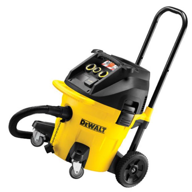 Picture of Dewalt DWV902M 220v 1400w 38ltr M Class Dust Extractor Max Airflow 4080 L/min 15kg Wet-Dry