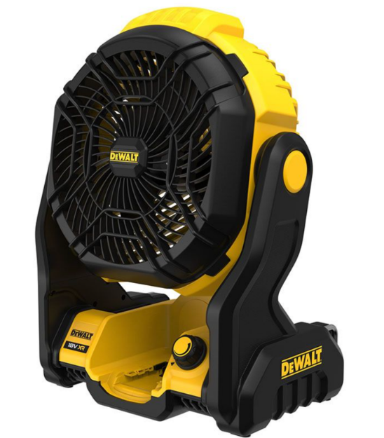 Picture of Dewalt DCE512N 18V XR Cordless Jobsite Fan 0-3000rpm 3.4kg Bare unit 
