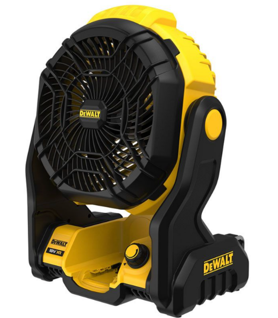 Picture of Dewalt DCE512N 18V XR Cordless Jobsite Fan 0-3000rpm 3.4kg Bare unit