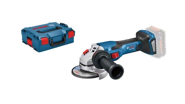 Picture of Bosch GWS18V-15CN 18v 41/2'' 115mm Biturbo Brushless Angle Grinder 11000rpm 2.2kg Bare Unit In L-boxx 06019H6000