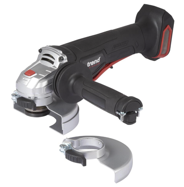 Picture of Trend DEAL/T18S/K CORDLESS ANGLE GRINDER C/W 5AH BATTERY AND 6A FAST CHARGER