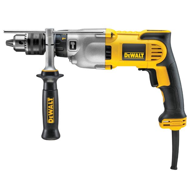 Picture of DEWALT D21570K 110V 1300W 2-SPEED DRY DIAMOND DRILL WITH 16MM KEYED CHUCK 1300/3500rpm 3kg