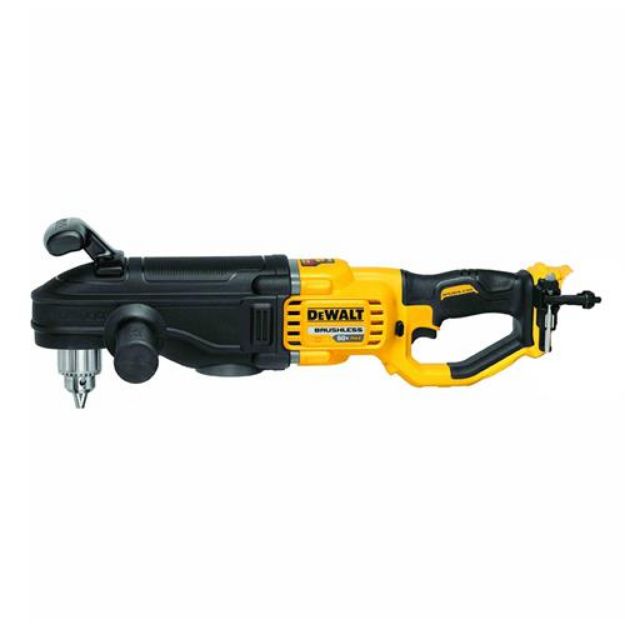 Picture of Dewalt DCD470N 54V XR Flexvolt Angle Drill - Diamond Core Drill   0-400 0-1320rpm 135nm Bare Unit