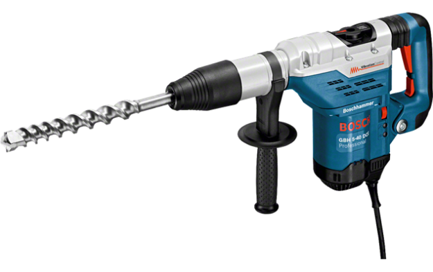 Picture of Bosch GBH 5-40 DCE 110v 1150w 40mm SDS Max Combination Hammer Drill With Vibration Control 170-340rpm 1550-3050bpm 8.8 Joules 6.8kg