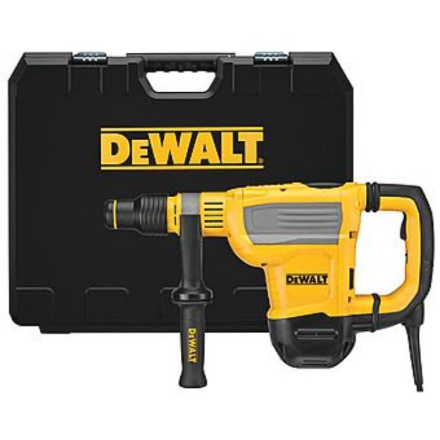 Picture of Dewalt D25614K 110v 1350w 45mm SDS Max Combination Hammer Drill 190-380rpm 1450-2900bpm 125mm Core 10.5 Joules 