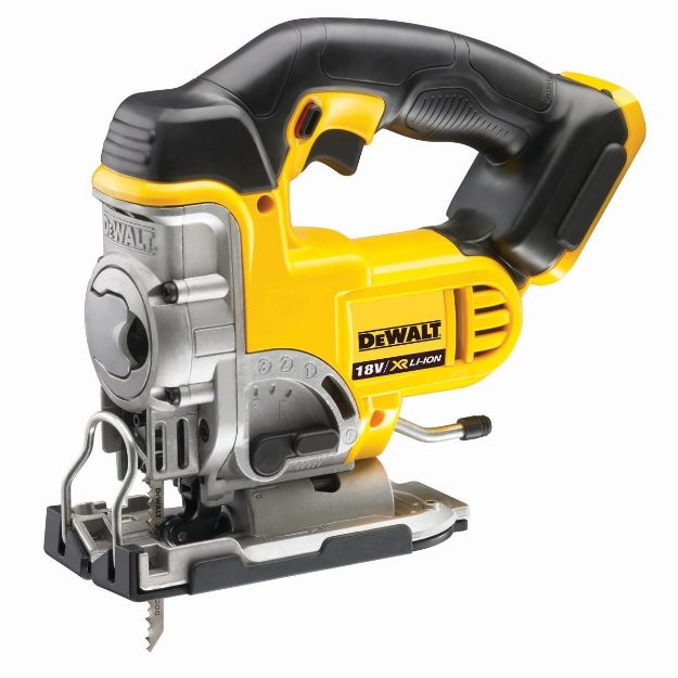 Picture of DEWALT DCS331N 18V XR JIGSAW 0-3000spm, 400W, CUTTING CAPACITY WOOD 135mm, STEEL 10mm, 3.1kg bare unit