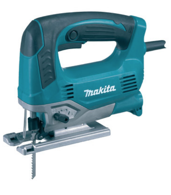 Picture of Makita JV0600 110v 650w Jigsaw 500-3100spm Cutting Depth Wood 90mm Steel 10mm 2.4kg 23mm Stroke