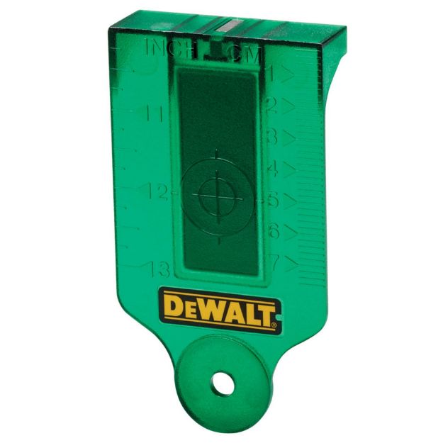 Picture of DEWALT DE0730G  GREEN LASER TARGET CARD