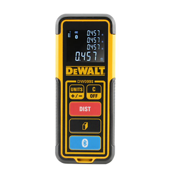 Picture of DEWALT DW099S 30MTR LASER DISTANCE MEASURE BLUETOOTH