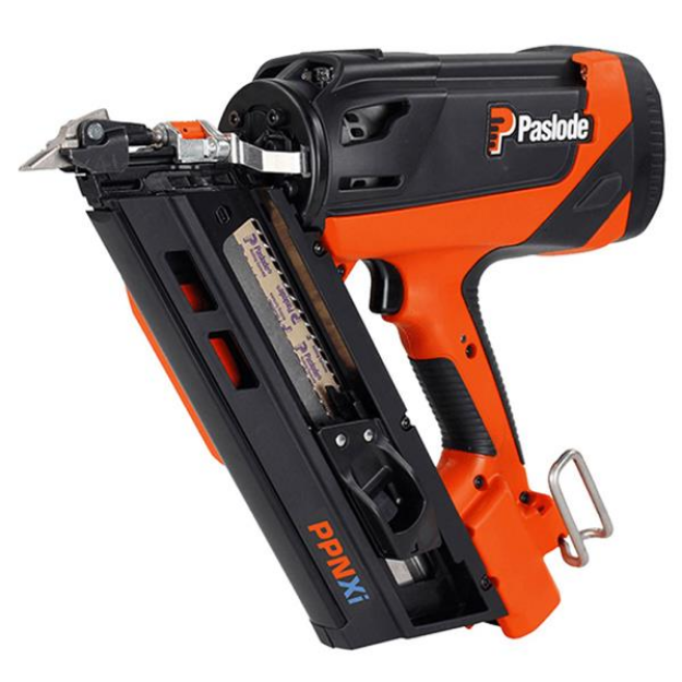 Picture of Paslode PPNXi Positive Placement Nailer 7.4V 1 x 2.1Ah Li-ion 019790 + Paslode Toughbuilt 50cm (20") Massive Mouth Bag