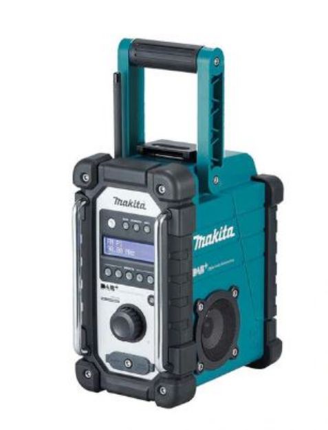 Picture of Makita DMR110 220v & 7.2-18v Li-ion Jobsite Radio With Dab+ **Battery not included* Save €50