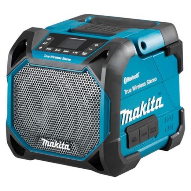 Picture of Makita DMR203 12v-18v Jobsite Bluetooth Speaker Bare Unit