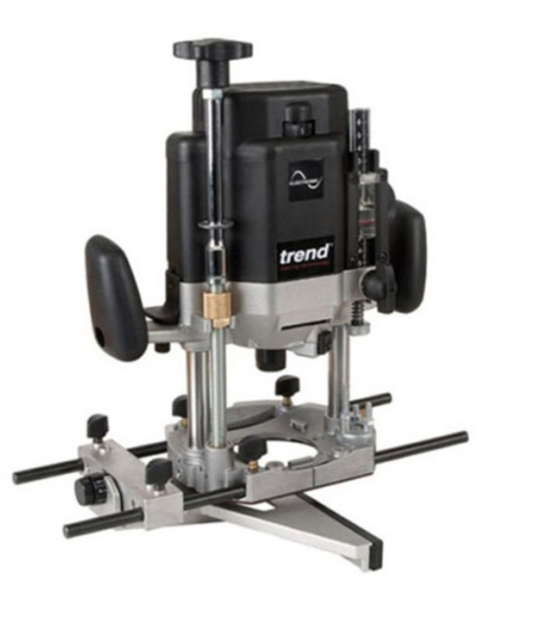 Picture of TREND T11 ELK 110V 2000W 1/2'' VARIABLE SPEED PLUNGE ROUTER WITH SOFT START & QUICK FINE HEIGHT ADJUSTER 8000-20000rpm 80mm plunge