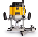 Picture of Dewalt DW625EKT 110v 2000w 1/2'' Plunge Router With Soft Start 8000-20000rpm 6-12.7mm Collet 80mm Plunge 50mm Max Cutter 5.1kg C/W T-stak Box