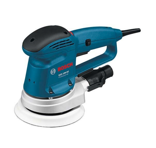 Picture of Bosch GEX 150 AC 110v 340w 6'' 150mm Random Orbital Sander 4500-12000rpm 9000-24000opm Orbit Size 4.0mm 2.1kg