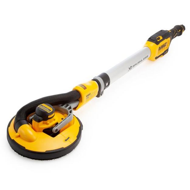 Picture of Dewalt DCE800NB 18V XR 225mm Brushless Drywall Sander 1.2-1.6mtr Length Bare Unit in Bag