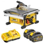 Picture of DEWALT DCS7485T2 54V XR Table Saw Flexvolt 210mm c/w box, charger, 2 x DCB546 6.0ah Li-ion FLEXVOLT BATTERIES