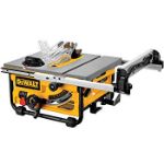 Picture of Dewalt DWE7485 220v 81/2'' 210mm Compact Portable Table Saw 5800rpm Cutting Depth 65mm @ 90° 45mm @ 45° Cutting Width Right 622mm Left 318mm 22kg **Saw Only