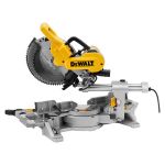 Picture of Dewalt DWS727 110v 1675w 10'' 250mm Double Bevel Sliding Compound Mitre Saw 4300rpm Cutting Capacity 305x77mm ***Saw Only***