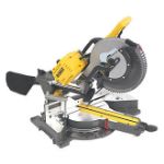 Picture of Dewalt DHS780N 54V XR Flexvolt 12'' 305mm Mitre Saw 3800rpm 303x110mm Cutting Capacity 25.5kg Bare Unit ***