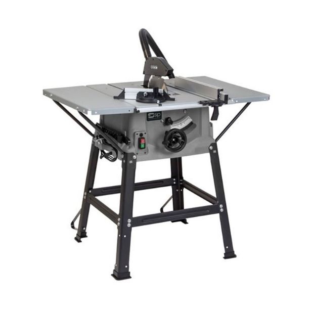 Picture of Sip 01986 220v 1600w 10" 250mm  Table Saw with 2 side tables 4800rpm Cutting Depth 75mm