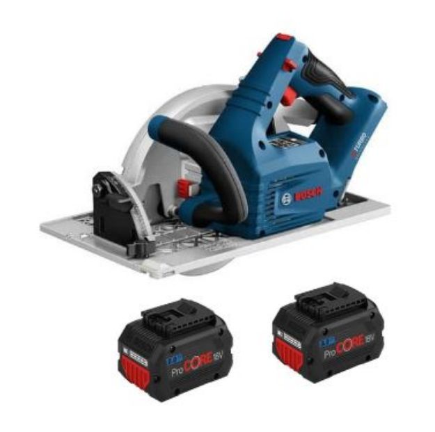 Picture of Bosch GKS18V68GCKit 18v Biturbo Brushless Circular Saw 68mm Cutting Depth 190x30mm Blade C/W 2 x 8.0Ah Procore  Li-ion Batteries & Charger In L-boxx 06016B5171