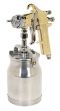 Picture of SEALEY S701 SPRAY GUN PROFESSIONAL GOLD SERIES SUCTION FEED 1.8mm SETUP 30-70psi 7-12cfm 900ml POT