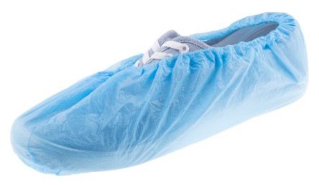 Picture of LARGE BLUE PLASTIC DISP.OVERSHOE SINGLE UNITS