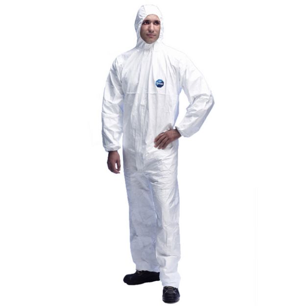 Picture of TYVEK PROTECH X-LARGE DISPOSABLE BOILERSUIT CLASSIC