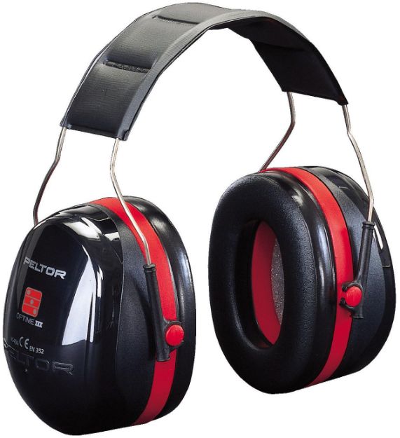 Picture of PELTOR H540A EAR MUFFS OPTIMIE III HEAD MOUNTED