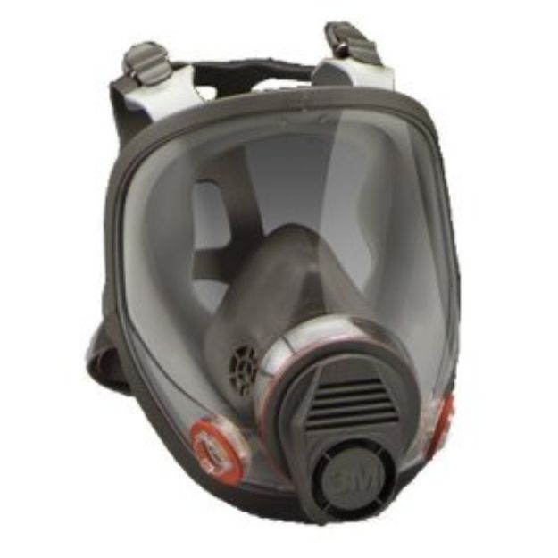 Picture of 3M 6800S MEDIUM FULL FACE MASK W/ SILICONE FACEPIECE, USE W/ 2000/ 6000 SERIES FILTERS