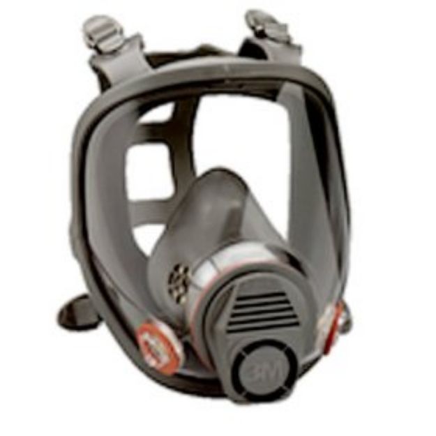 Picture of 3M 6900S LARGE FULL FACE MASK W/ SILICONE FACEPIECE, USE W/ 2000/ 6000 SERIES FILTERS