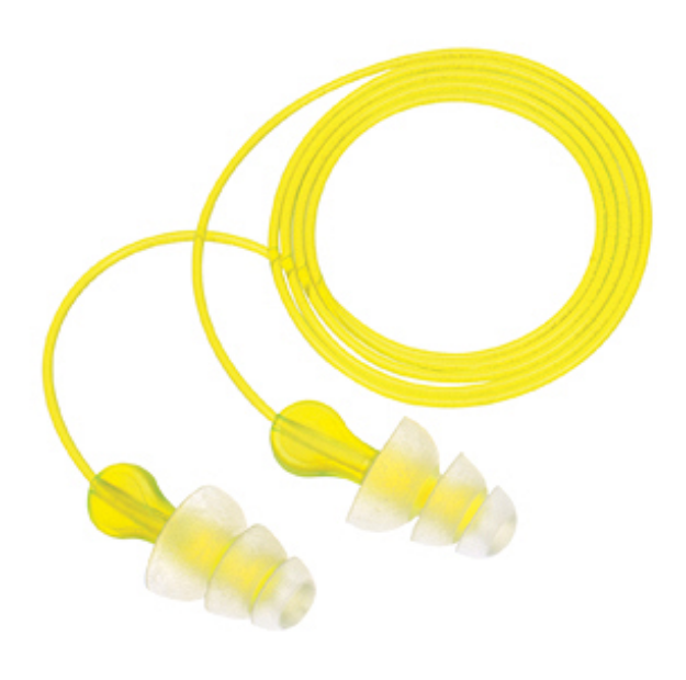Picture of 3M PN-01-005 TRI FLANGE CORDED EAR PLUGS