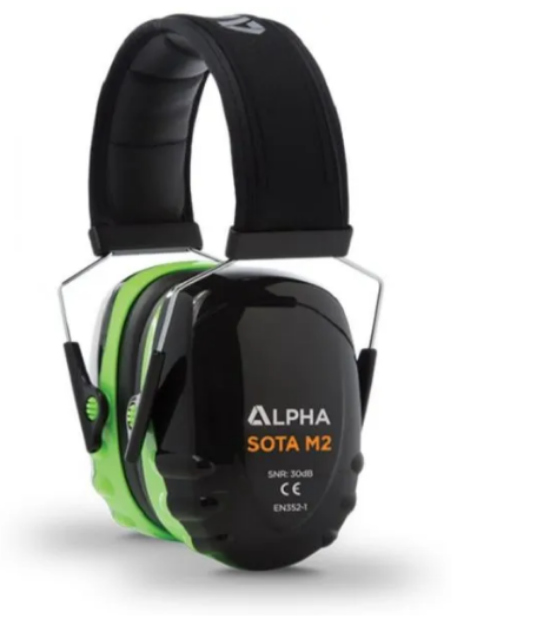Picture of Alpha Sota M2 Ear Muffs head mounted snr 30db