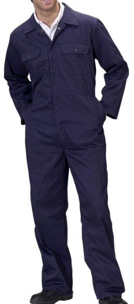 Picture of FOURLAKES MED NAVY PROBAN BOILERSUIT 100/104cm 40/41''