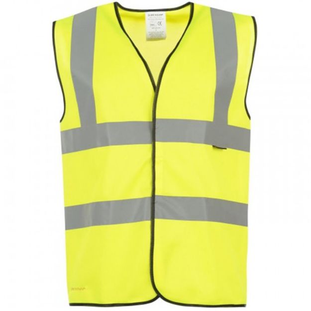 Picture of MEDIUM YELLOW HI-VIS VEST 2 BAND