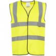 Picture of XLARGE 2 BAND YELLOW HI-VIS VEST HV08