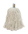 Picture of DOSCO 12005 COTTON YARN MOP REFILL (BURGUNDY/SILVER SOCKET) 