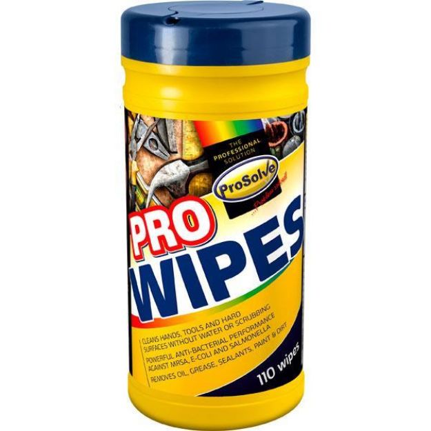 Picture of PROSOLVE WET WIPES TUB 110