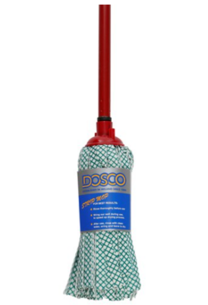 Picture of DOSCO 62027 SUPER STRIP MOP WITH COLOURED PLASTIC HANDLE