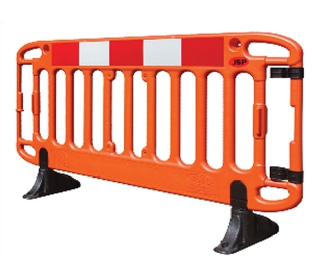 Picture of Frontier® 2M Traffic Barrier Anti-Trip Black Feet - Orange Kbs079-000-800