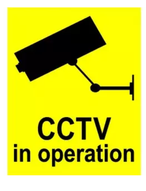 Picture of CCTV IN OPERATION 400x488 DIEBOND SAFETY SIGN