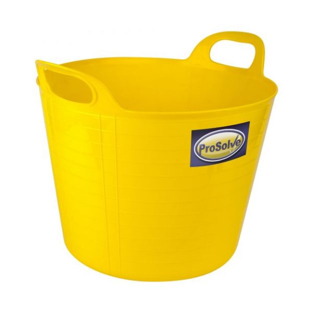 Picture of PROSOLVE FLEXI-BUCKET YELLOW 26LTR BVFBY26