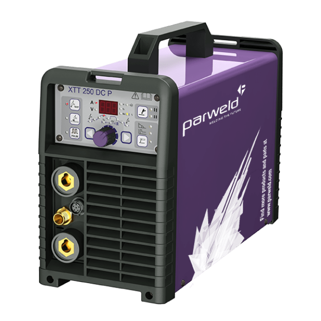 Picture of PARWELD XTT250DCP-P1 250AMP 400VOLT PULSED HF TIG INVERTER C/W TORCH & REGULATOR