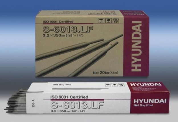 Picture of HYUNDAI 20Kg CTN 3.2mm 6013 MILD STEEL ELECTRODES (8x2.5Kg Pkt/Ctn)