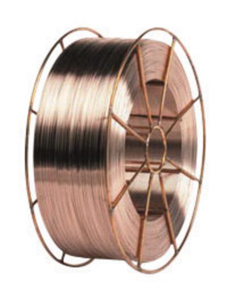 Picture of FALCOM 1.0MM SG3 15KG CO2 WELDING WIRE ON WIRE BASKET