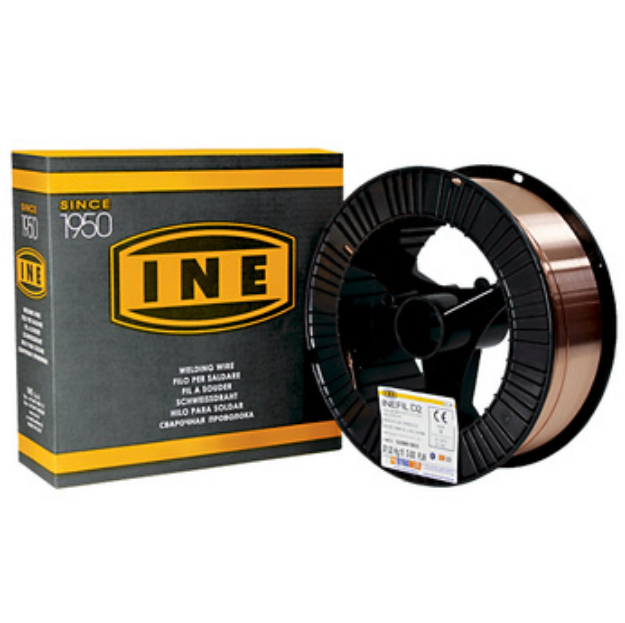 Picture of INE FIL D2 1.2MM LOW ALLOY SOLID WIRE 15KG WIRE BASKET ER80S-D2