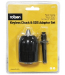 Picture of ROLSON 48232 13mm KEYLESS DRILL CHUCK W/ SDS ADAPTOR